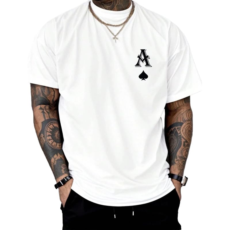 Men's Graphic Printed T-Shirt - Regular Fit, Printed T-Shirts for Men