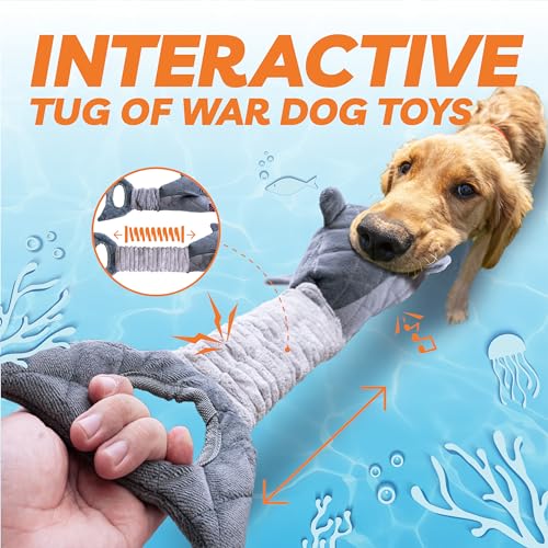 Image of Vitscan Dog Toys for Small Dogs, Squeaky Dog Toys for Aggressive Chewers