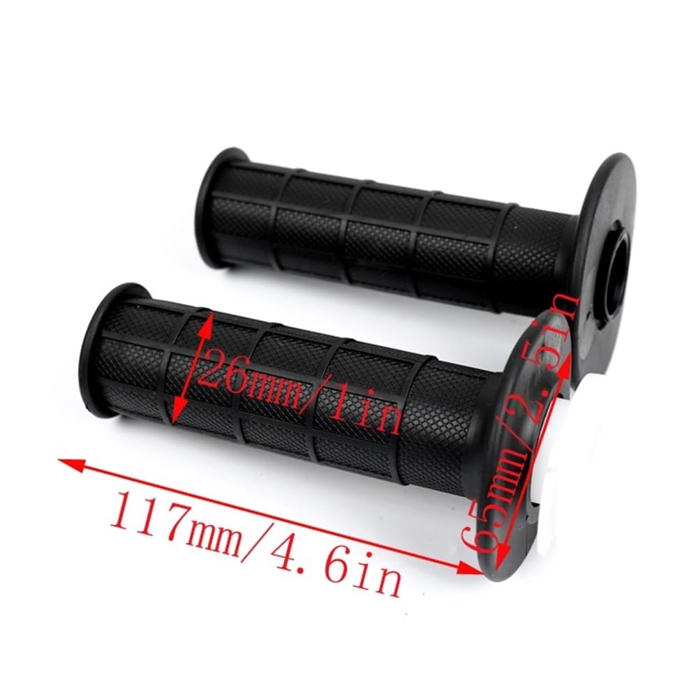 Fundas puños Manillar Motocicleta Empuñaduras De Acelerador Gas Giro Rápido para Motocicleta, Kit Mango 7/8 "y 22mm, Bicicleta ATV para 50CC-500CC