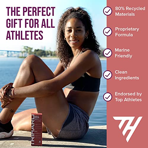 Trihard Muscle & Mind Soak - Pre And Post Workout Salt Bath For Muscle Recovery, Epsom Salt Bath Bomb With Red Algae, Botanical Extracts, Magnesium - 5 Tablets #TOP5