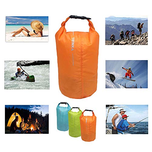 KKmoon 8L / 40L / 70L Bolsa seca portátil à prova d'água Sack Bolsa de armazenamento para camping,