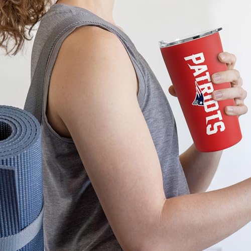 Image of Rico Industries NFL Football Soft Touch, Easy Grip Tumbler