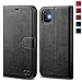 Produktbild OCASE iPhone 11 Hülle Handyhülle [Premium Leder] [Standfunktion] [Kartenfach] [Magnetverschluss] Tasche Flip Case Cover Etui Schutzhülle lederhülle klapphülle für iPhone 11 Schwarz