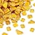 Mosaic Tiles,Glass Tiles, Shine Crystal Mosaic Glass Pieces Bulk Assorted Square and Triangle Glitter Crystal Mosaic Tiles for Home Decoration or DIY Crafts 200g (Golden)