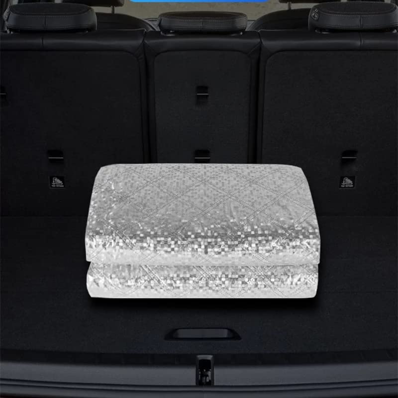 Couverture Pare-Brise Voiture,pour Chrysler 200 300 Aspen Crossfire Nassau Pacifica PT/Cruiser Sebring,Pliable Amovible Contre Neige Gel et Soleil,255 * 240 * 140cm