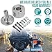 WIKIBB Flywheel PTO Drive Kit V-Twin Engine Adapter Coupler Universal Flywheel for Predator 670 Flywheel