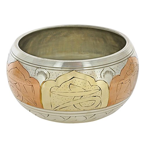 Christmas Gifts Singing Bowl Indian Musical Instruments Brass Buddhist Meditation Music #TOP2