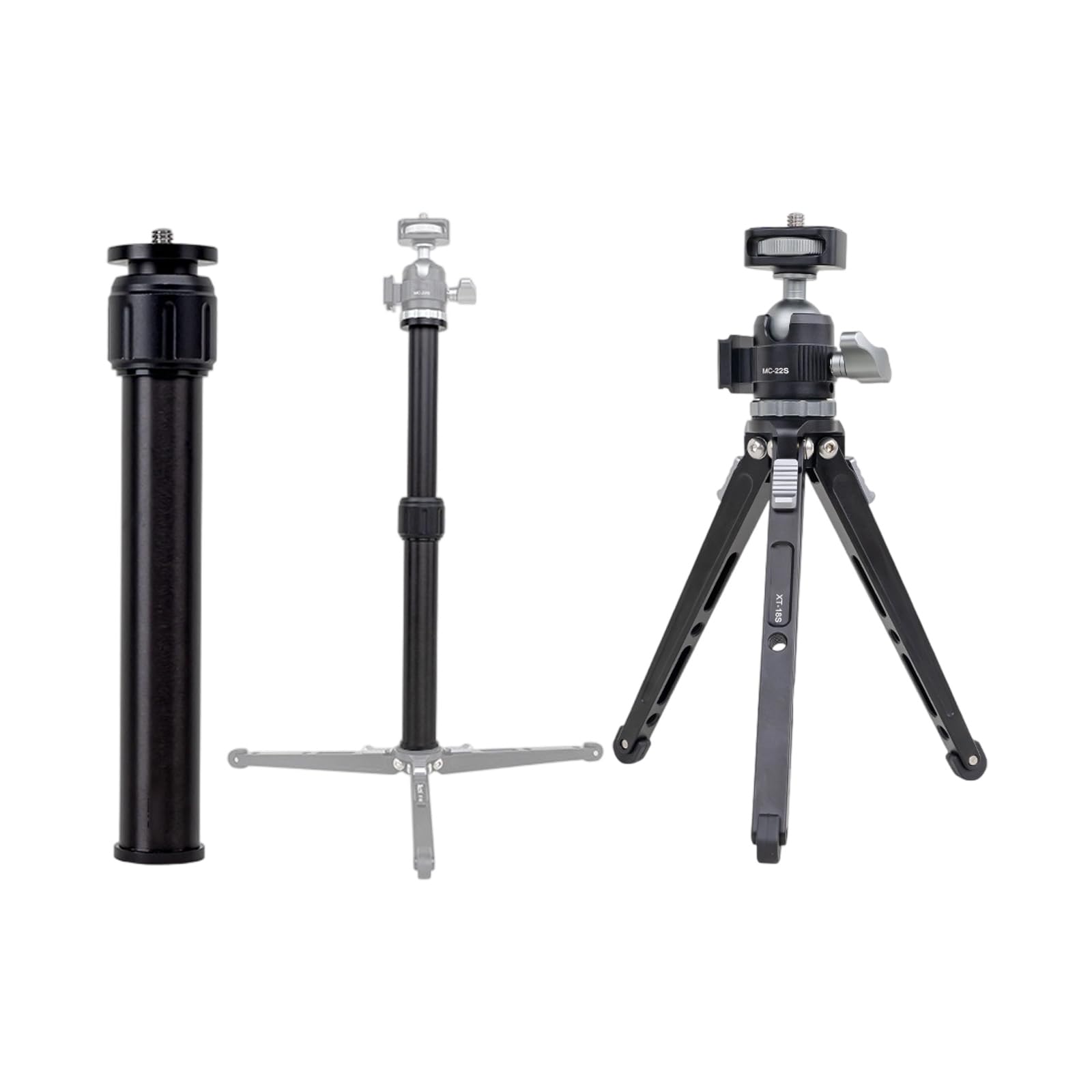 Trípode de mesa para teléfono, soporte de rotación de escritorio, soporte de cámara portátil, ajustable para soporte de mano móvil