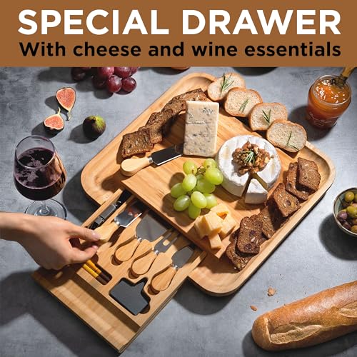 Image of Personalized Charcuterie Board, Engraved Cheese Board, Custom Wedding Gift