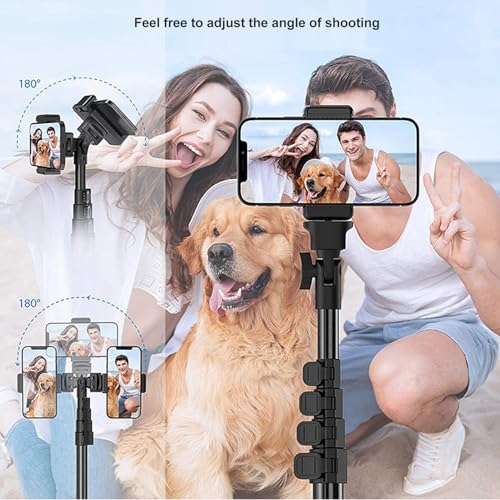 Trépied pour téléphone portable stable et extensible avec télécommande selfie sans fil