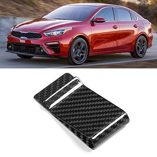 Credit Card Holder Sun Visor - Carbon Fiber Money Clip Front Pocket Wallet, Universal Car Carbon Fiber Visor Fashion Wallet Credit Card Money Holder Bill Clip2