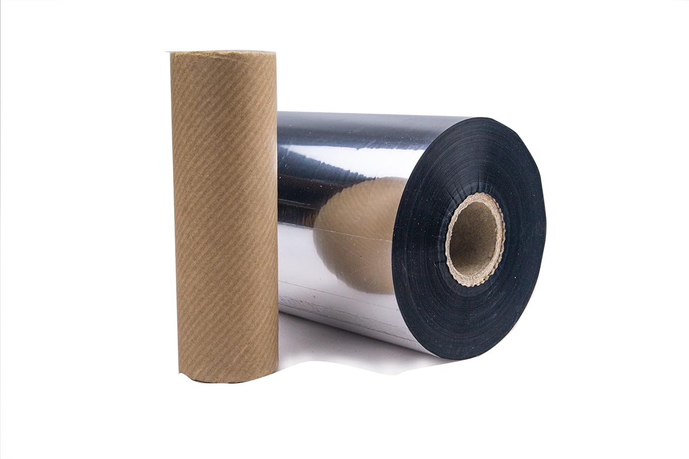 BCS LABELS - Tinta para Etiquetas Térmicas - Cinta Ribbon Mixto 102mm x 600m - Negra (12)
