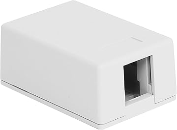 Surface Mount Box 1-Port White Surface Mount Box 1-Port White