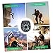 LIOOBO Wrist Compass Waterproof for Outdoor Adventure: Survival Compass for Hiking Watch Accessory