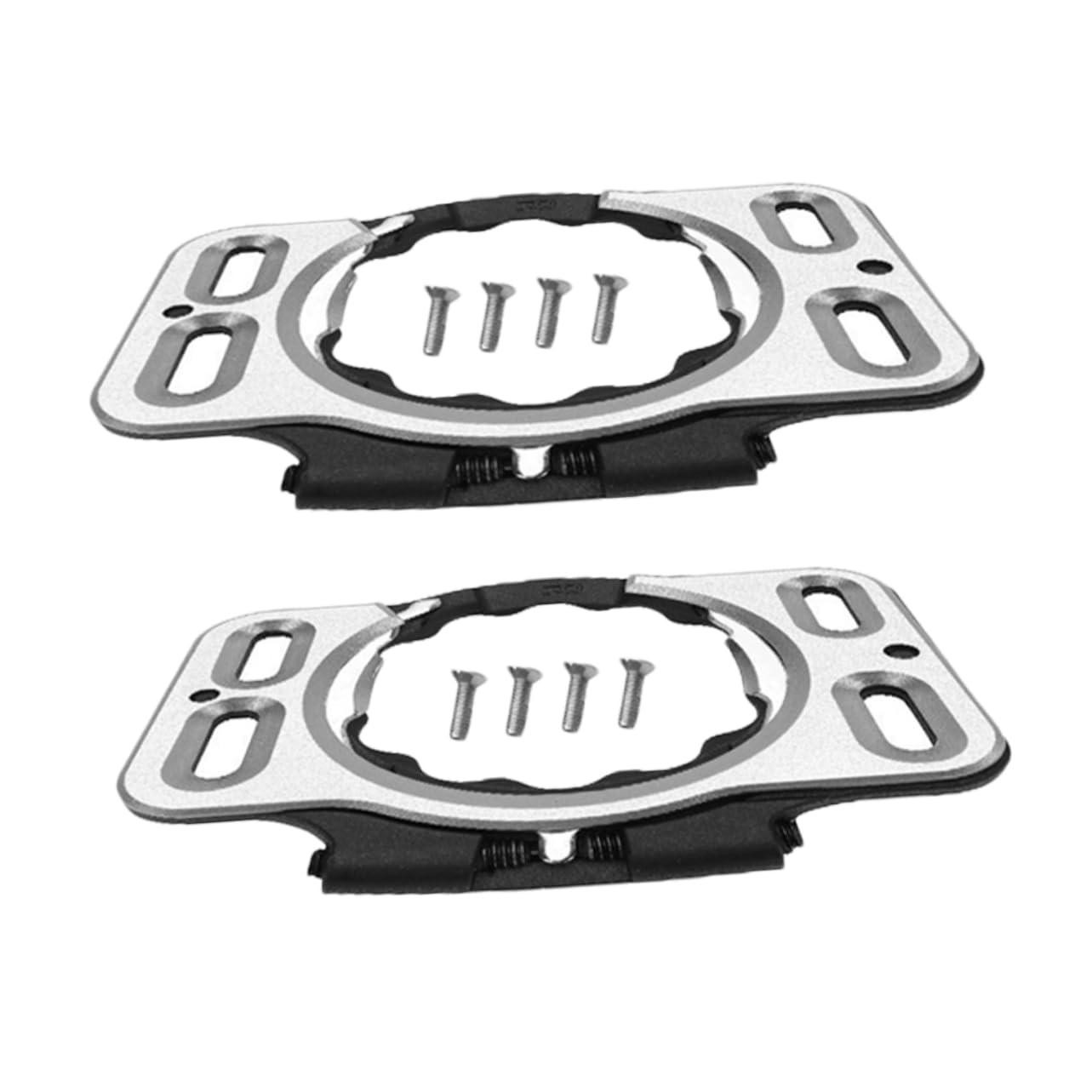 YARNOW 2pezzi Tacchette Per Bici Da Strada Sgancio Rapido Copritacchette Per Ciclismo Adattatori Per Pedali Da Bicicletta Clip Per Tacchette Accessori Per Scarpe Da Ciclismo