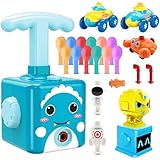 Ballon Auto Spielzeug,Ballonbetriebenes Auto,Autostarter mit Ballon,Inertial Power Balloon Car,Luftfahrzeug-Set,Balloon Car Spielzeug,Lerngeschenke