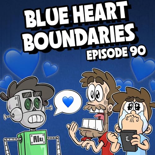 Page de couverture de 90: Blue Heart Boundaries