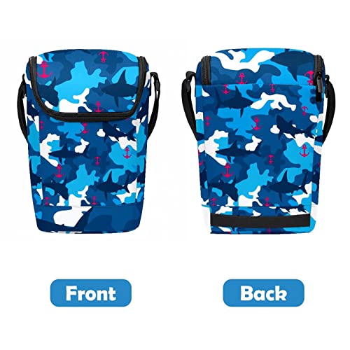 Lonchera reutilizable niños evita comida aplastada bolsa bento camuflaje escuela 5