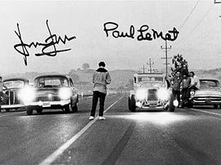 American Graffiti Drag Race Signed Autographed Photo Poster Memorabilia A4 210x297mm