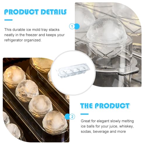Molde para cubos de hielo esféricos Beaupretty 3cm miniatura 7