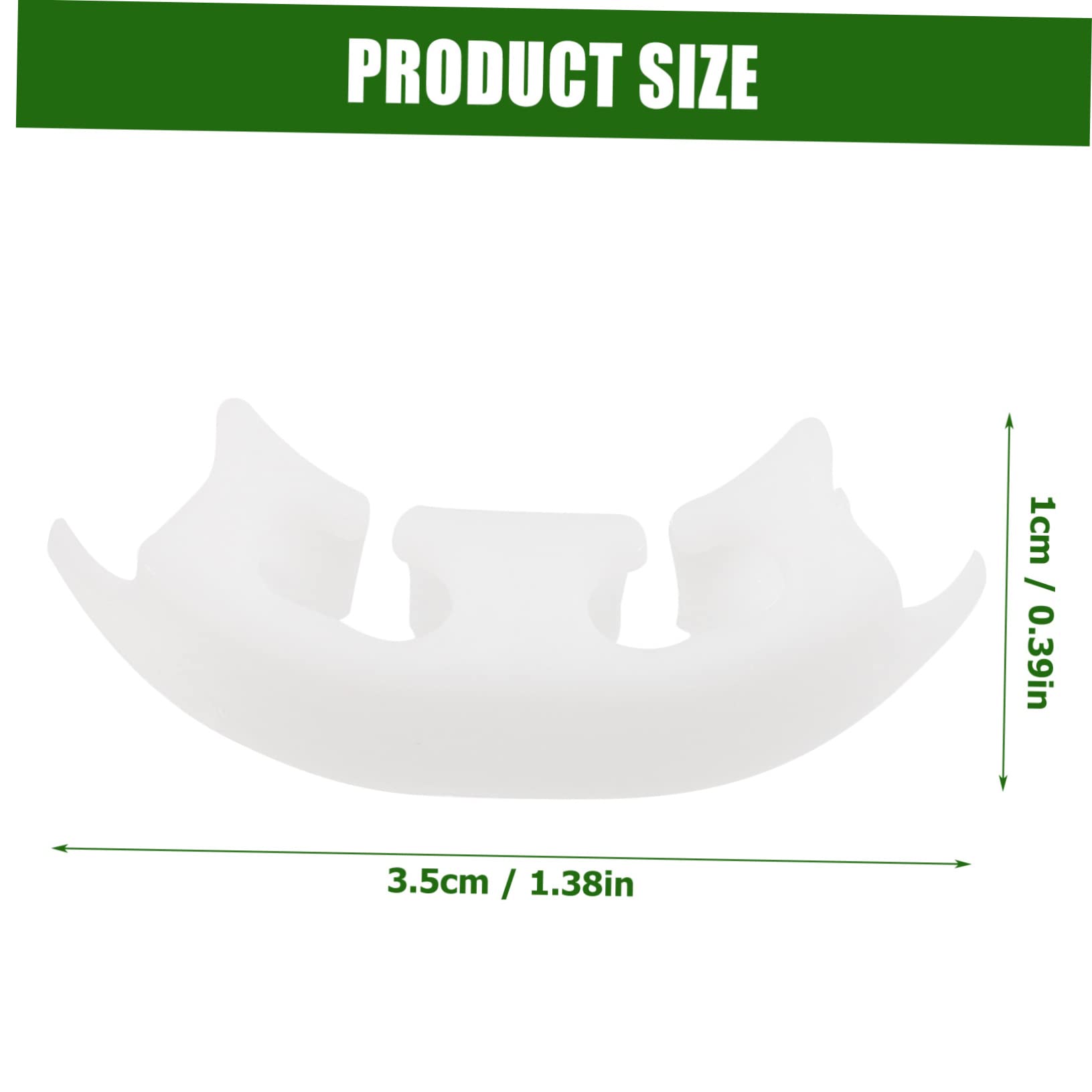 BESTonZON 4 Sätze Tomatenclip Clips Einsätze Drinnen Gemüseklammern Einsatz Anlage Pflanzen Tomatengartenclip Kunststoffklammern Für Den Garten Clip Für Gemüse Plastik Weiß 100 Stück * 4