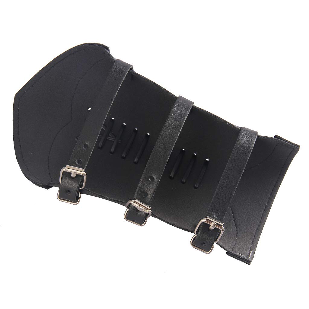 Leather Gauntlet Wristband Wrist Armor Leather Bracers Medieval Vambrace Archery Bracers Viking Guards for Men Women 2PCS