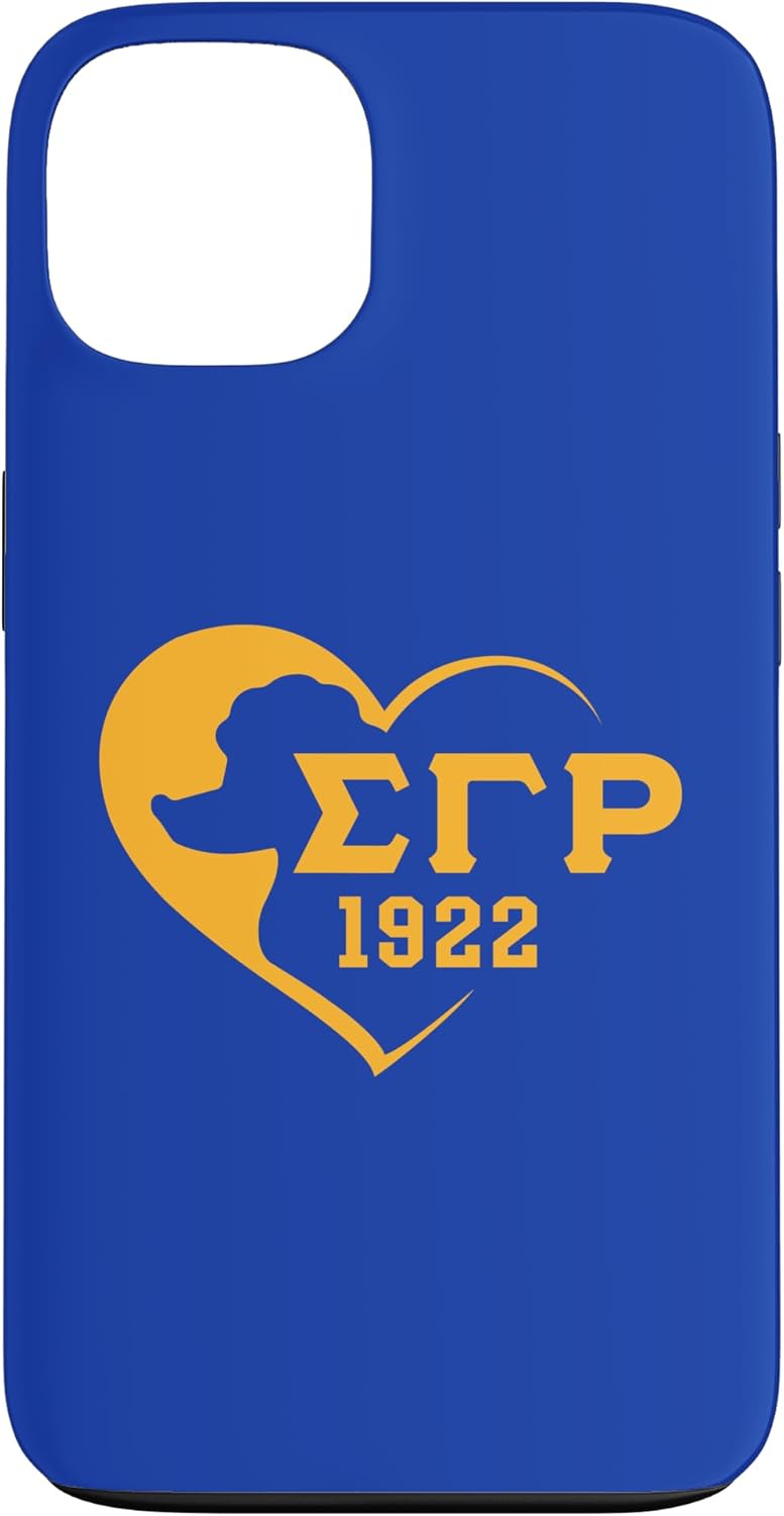 Sigma Gamma Rho Paraphernalia, Sigma Pretty Poodles Sorority Case for iPhone 12/12 Pro