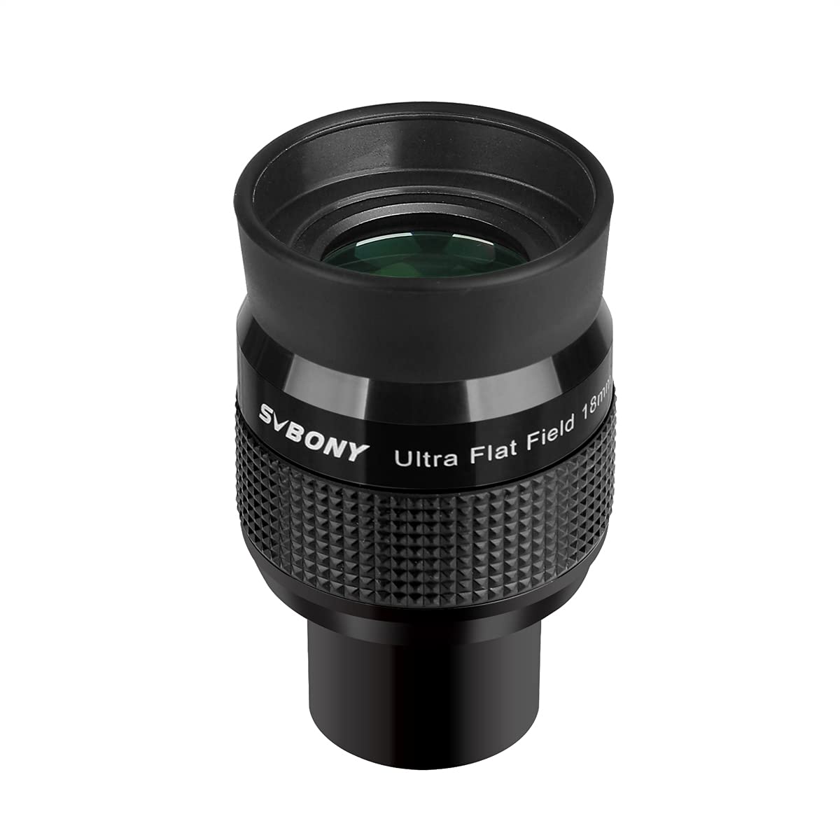 Svbony SV190 1,25 Pollici Oculare a Campo Ultra Piatto, Oculare Telescopico UF18mm, Oculare con Ampio Campo Visivo a 65° Completamente Multistrato per Fotografia Visiva e Astrofotografica