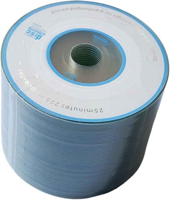 50 Pack 8cm Mini Recordable Blank CD-R Discs for Music Data 215MB
