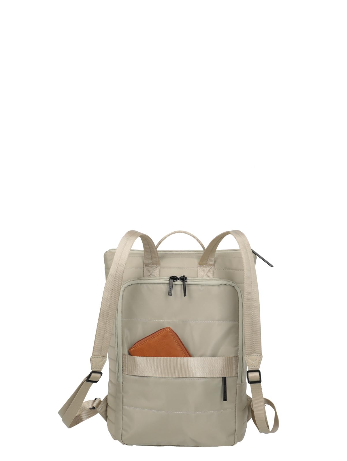 Travelite Rucksack BARBARA STEPP, leichter City Rucksack aus Nylon mit Trolley-Aufsteckfunktion, 8 L, 30 x 39 x 12 cm, 0,5 kg