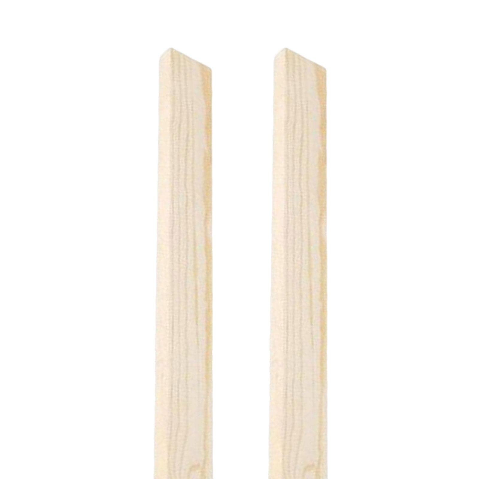 6X 2 Piezas Guías para Rodillo de Madera, Reguladores de Grosor de, Tiras, Aptas para Pasta, Pizza Y Preparación de Pasteles.