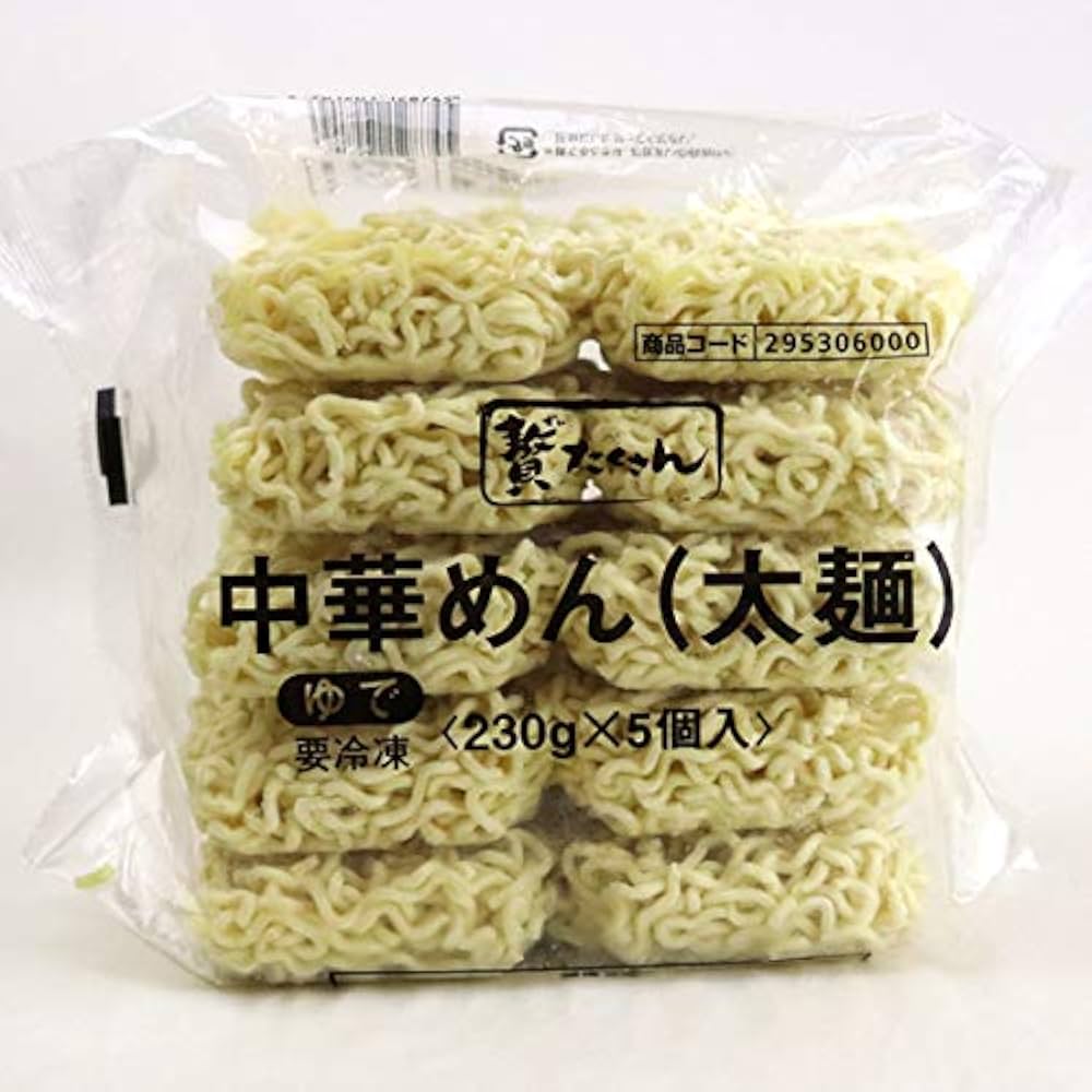 Amazon.co.jp: Luxury Plenty Chuka Noodles (Thick Noodles), 8.1 oz