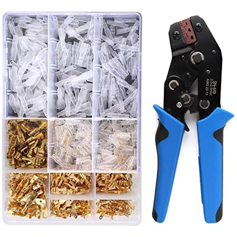 360 pieces crimping pliers, female wire end ferrule pliers, cable lugs set, wire clamp crimper kit Cover