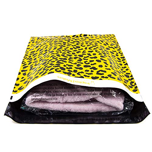 Image of Inspired Mailers - Poly Mailers 14.5x19 - Wild Cheetah - Range of Sizes Available - 3.15mil Unpadded Shipping Envelopes (14.5x19, 50 Pack)
