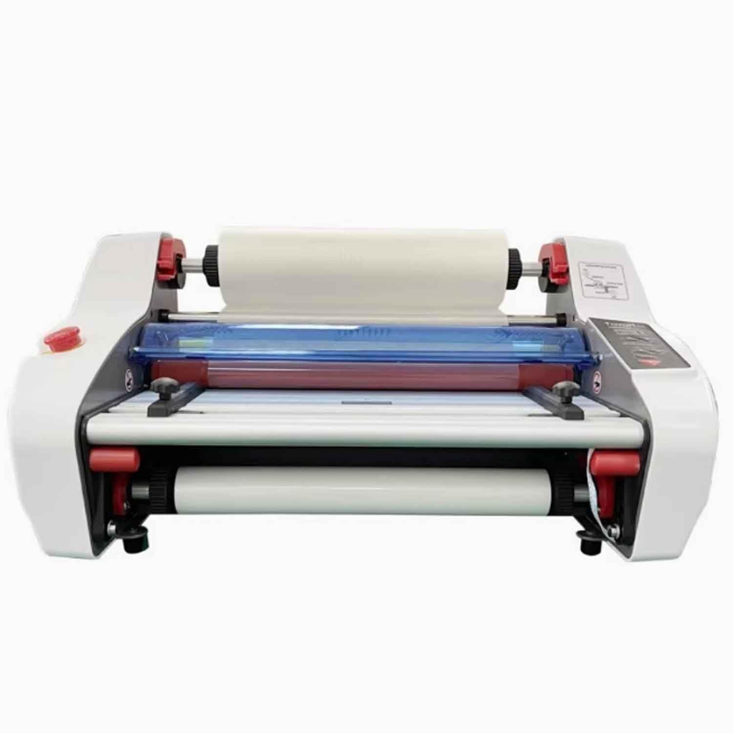 Laminatrice termica A3/A4 con alimentazione carta, velocità 150 cm/min per scuola, ufficio e protezione documenti