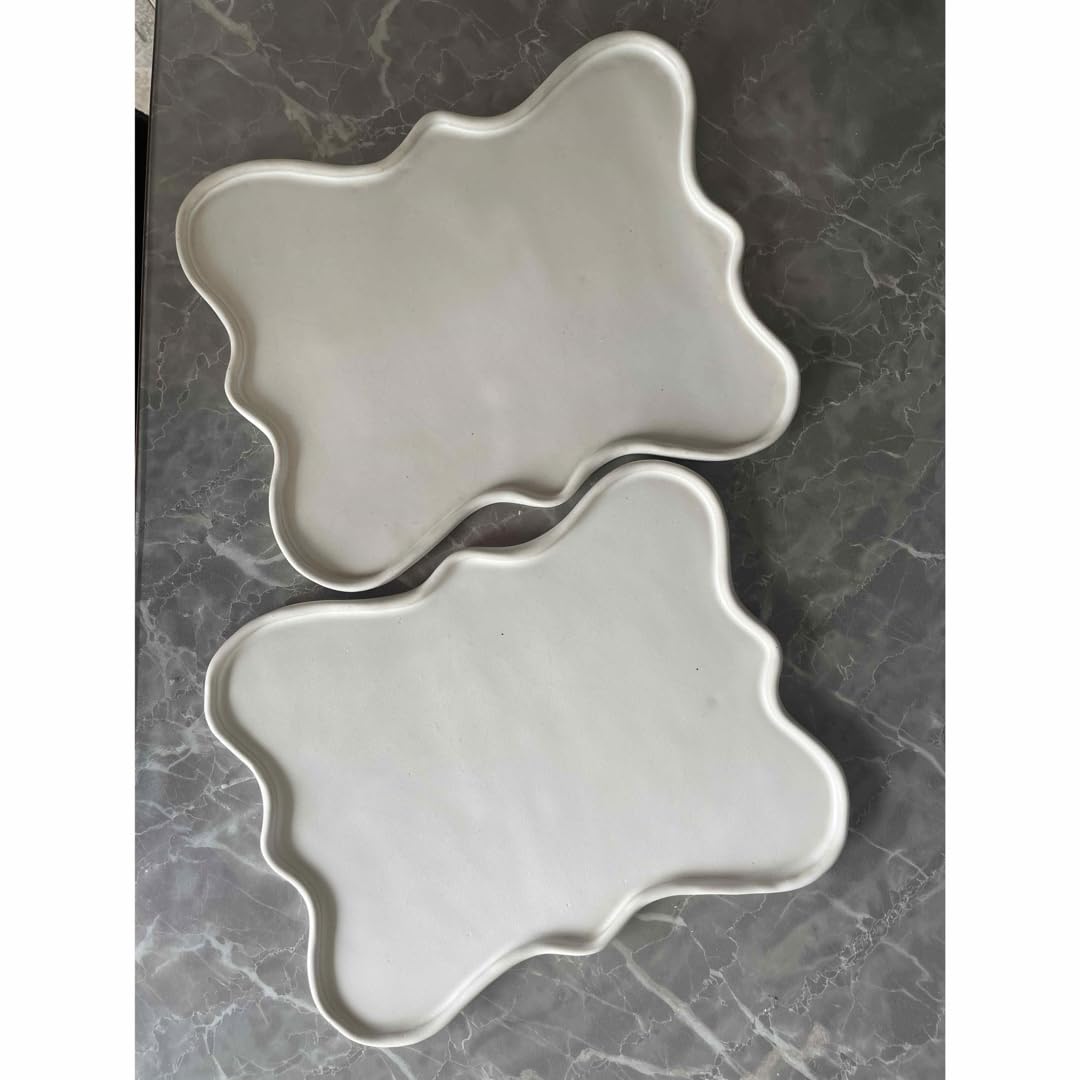 Amazon.co.jp: 直井真奈美 大サイズ 2枚セット 艶なし 皿 完売 : おもちゃ 