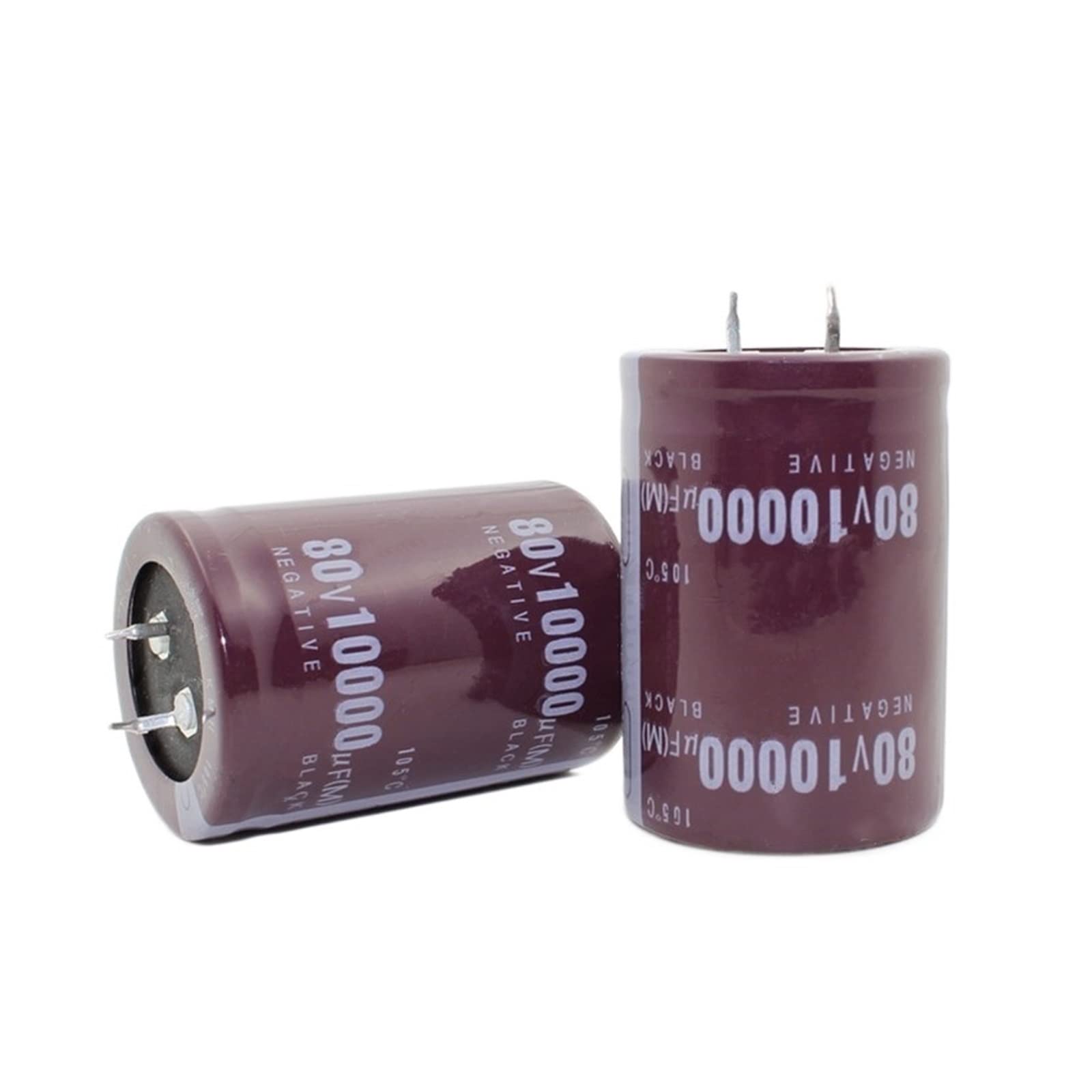 SMHAEN 2PCS 80V10000uf 10000uf 80v Electrolytic Capacitor Radial 35x50mm