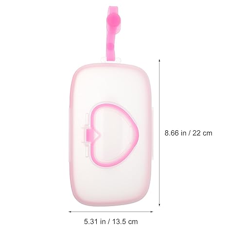 Miniatura 8 de Healifty Dispensador de toallitas para bebé, dispensador de toallitas para bebés, reutilizable, portátil, contenedor de toallitas para bebés,