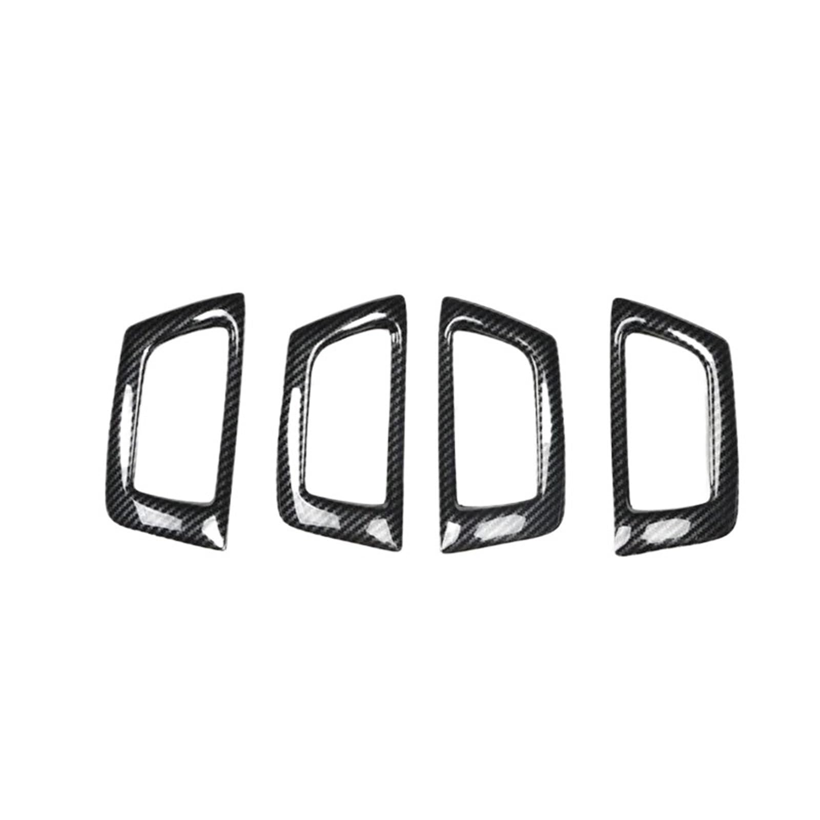 BQWYEDPL Car Inner Door Handle Cover Protect Bowl Frame Trim Fit for Toyota Fit for Corolla E120/E130 2000-2006 Car Door Latch Handle(Carbon Fiber Color)