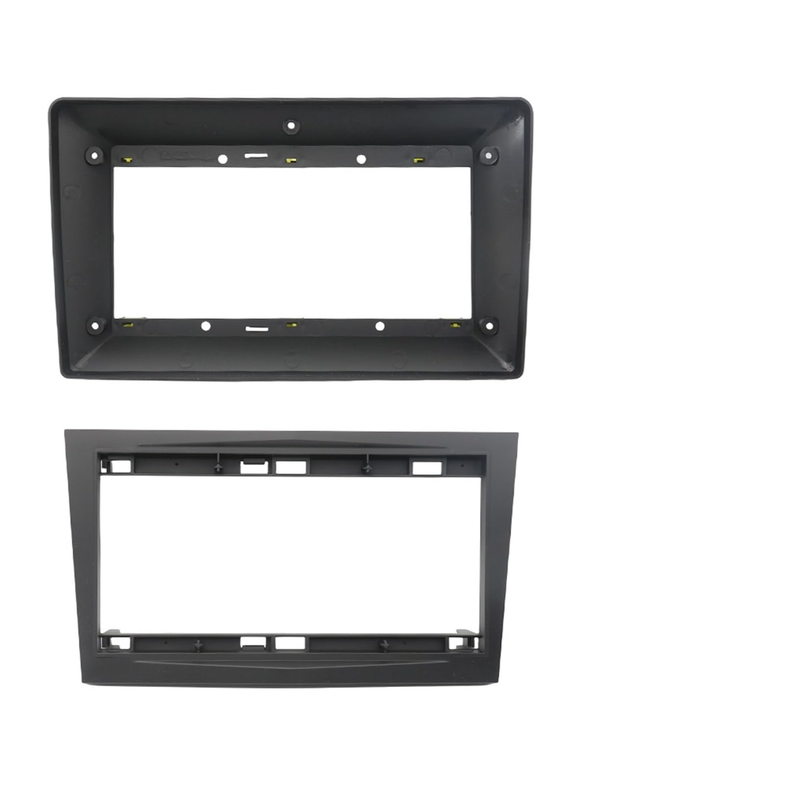 Cadre Façade Cache-Radio Adaptateur de Cadre façade Voiture 9 Pouces,kit Montage autoradio/Tableau Bord Compatible avec Opel Zafira B, Astra H, Antara et Corsa D | Only Frame