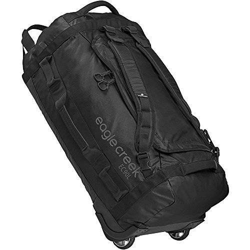 Eagle Creek Cargo Hauler Wheeled Bag-Large Duffel Carry On Luggage for Travel, Black, 90 L