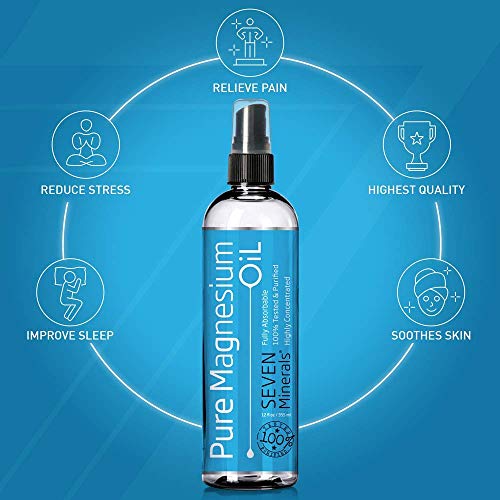 Pure Magnesium Oil & Natural Magnesium Cream Bundle #TOP1