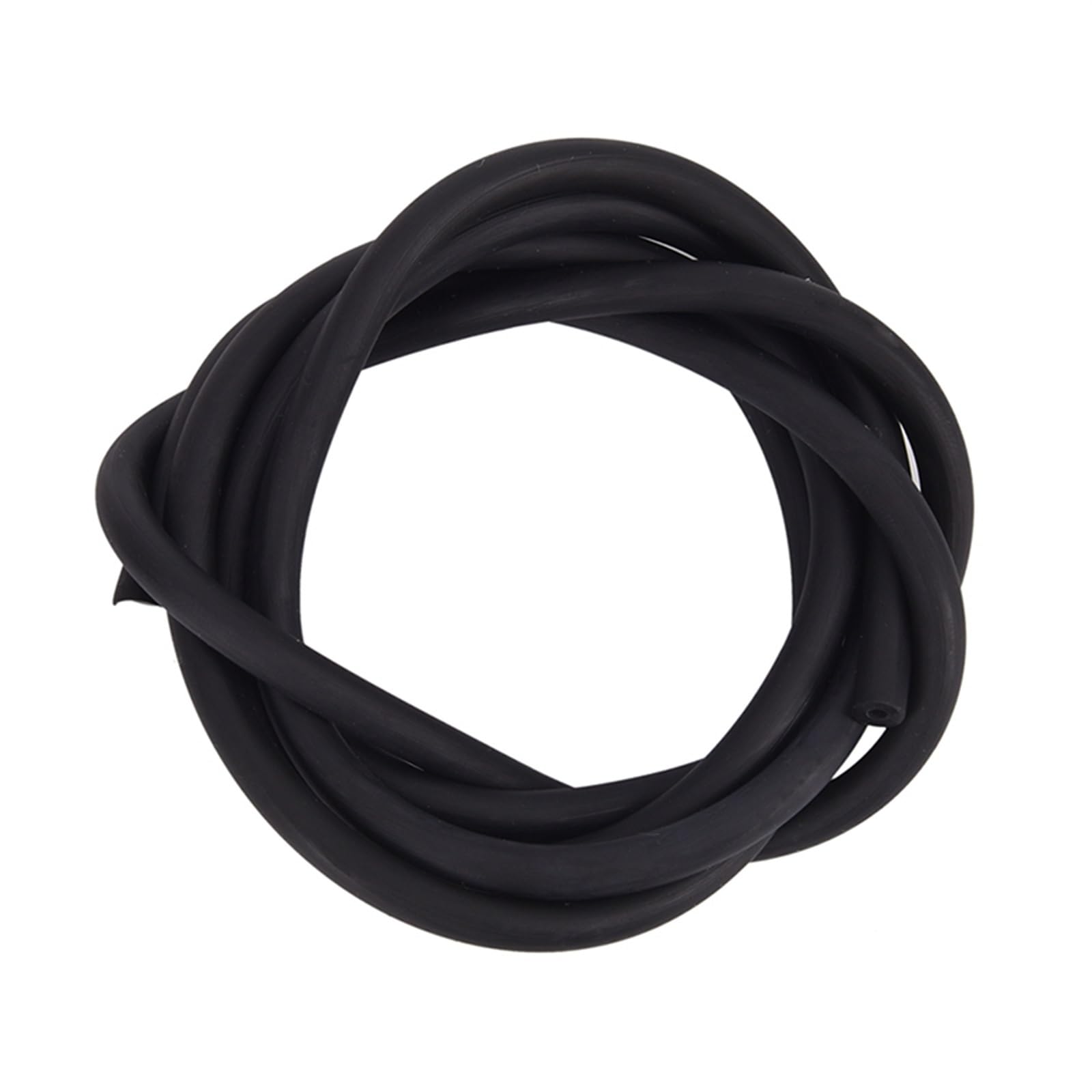 Eqqhjl Black Latex Rubber Tubing， Latex Rubber Tube Multicolor 1.7Mm Id 4.5Mm Od 1M(Black)