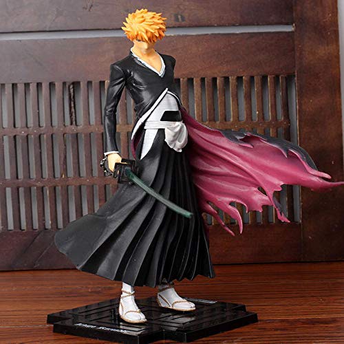 Bleach Kurosaki Ichigo Anime Figure Model Animation Character Statue Kids Gift 22cm Kurosaki Ichigo