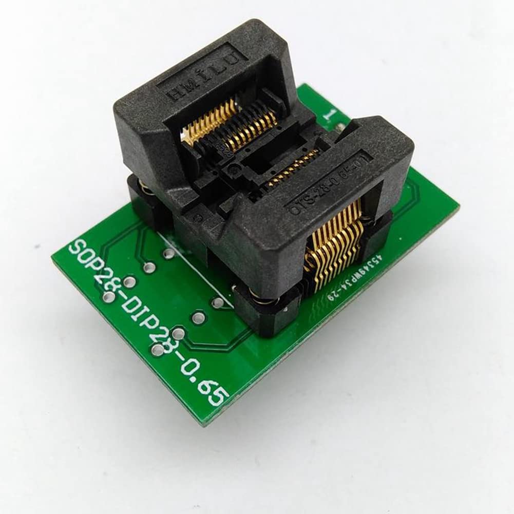 Luejnbogty TSSOP20 Burn Block SSOP20 ST Chip Test Socket Programming Adapter OTS28-0.65-01