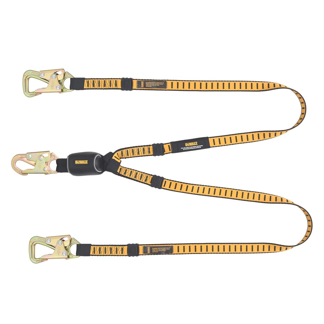 Cordón de 6 pies con absorbente externo DEWALT y ganchos de acero resistentes 2