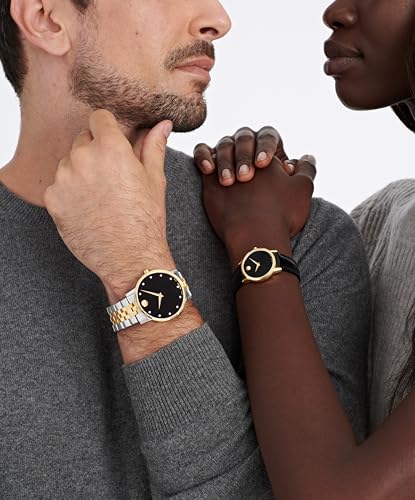 Movado Museum Classic Women's Luxury Quartz Watch - Swiss Movement, Calfskin Strap, Water-Resistant to 3ATM - Classic Timepiece - Gift for Her - 28mm4