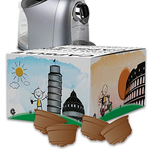 Caffitaly – 60 Cápsulas de café compatibles Intenso