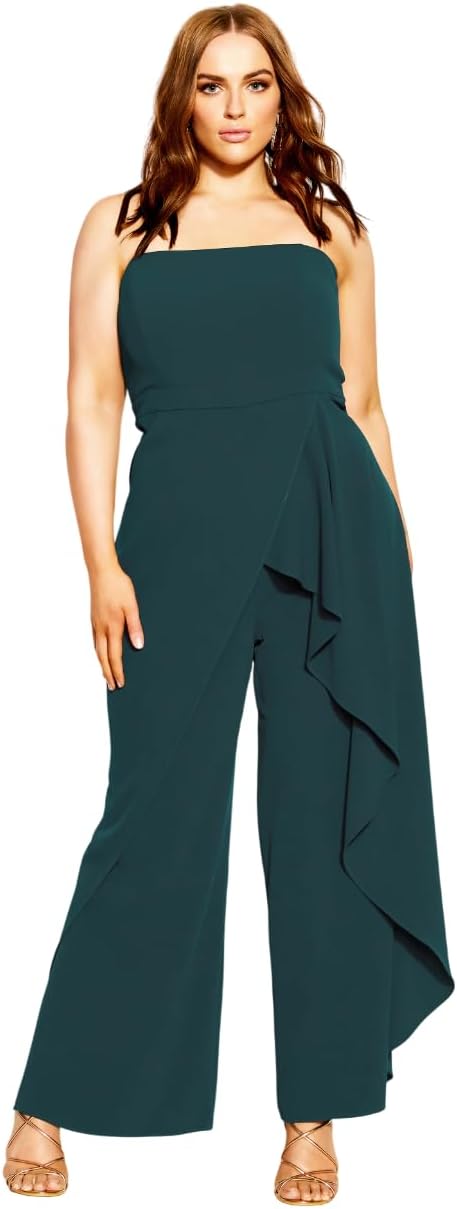 City Chic Women's Plus Size Jumpsuit - Attract FF - Image 2