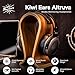 Linsoul Kiwi Ears Altruva Over Ear Headphone, Hi-Fi 50mm Dynamic Driver Monitoring Headphones, Wired Gaming Headset, Open-Back Stereo Headphones for Studio Engineer Audiophile Gaming (BlackGrey)